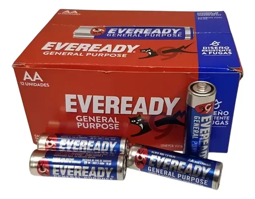 PILA AA EVEREADY BULK X48