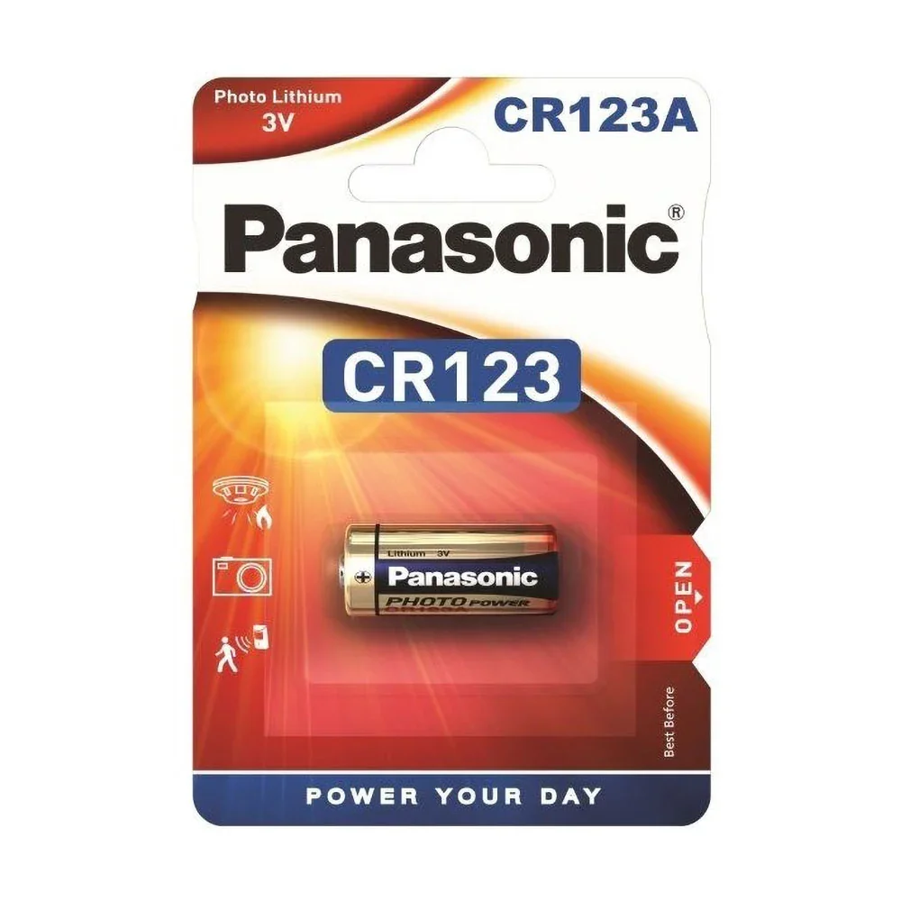 PILA LITIO PANASONIC CR123A LI-PN-123A