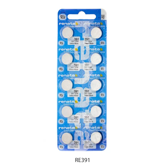 PILA RENATA OXIDO DE PLATA 391 SR1120W