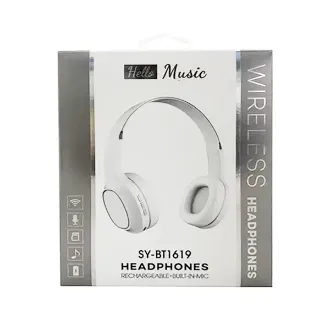   AURICULAR VINCHA BLUETOOTH HELLO MUSIC SY-BT1619