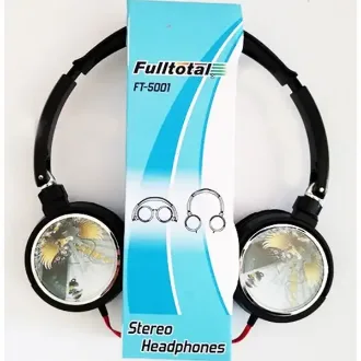   AURICULAR C/ARO FULLTOTAL FT-5001 CABLE PLANO  P/M