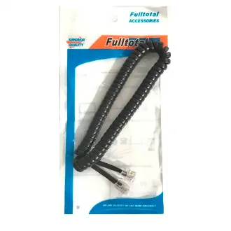   CABLE P/TELEFONO ESPIRAL 2M FULLTOTAL