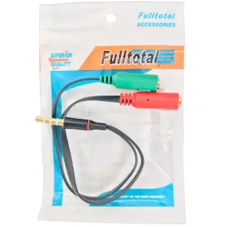   ADAPTADOR PLUG A 2 JACK FULLTOTAL