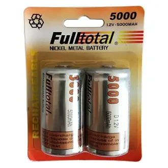 PILA D FULLTOTAL NI.MH RECARGABLE 5000MHA