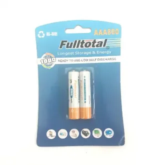 PILA AAA  FULLTOTAL NI.MH. PRECHARGED  800 MAH.