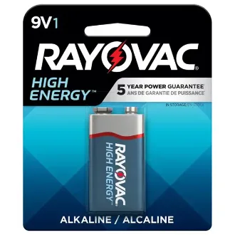 BATERIA 9V ALCALINA RAYOVAC