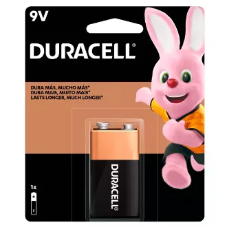 BATERIA 9V DURACELL ALCALINA