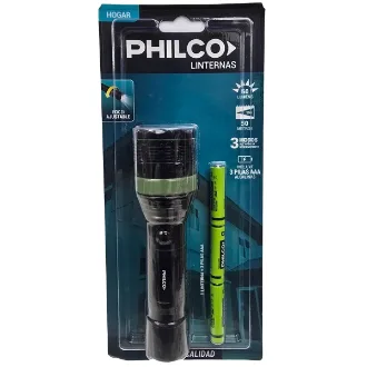LINTERNA PHILCO LA61 60 LUMENS C/3AAA