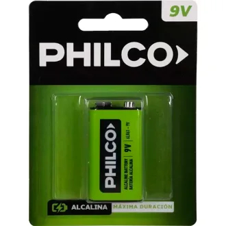 BATERIA PHILCO 9V ALCALINA