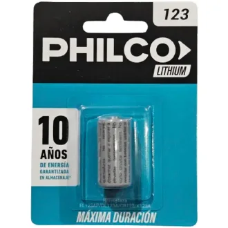 PILA LITIO PHILCO CR123