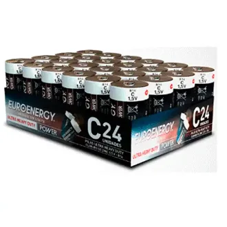   CAJA PILA C EUROENERGY ZINC 2X12SH - 24UNID