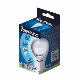    LAMPARA LED RAYOVAC 6W