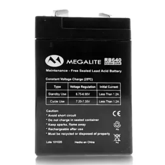   BATERIA 6 VOLT X 4 AMPER