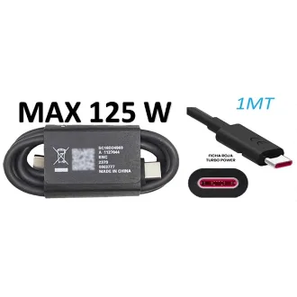 CABLE MOTOROLA USB TIPO C A TIPO C 6.5 A 125W SC18D24968