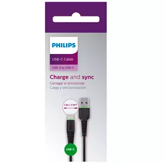   CABLE PHILIPS DLC1530C/97 USB-C 2.1A CARGA