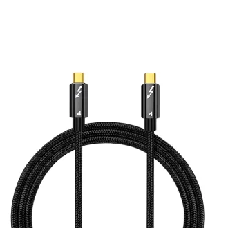   CABLE USB C A USB C - SKYWAY - THUNDERBOLT 4.0 - 100W - 1 METRO