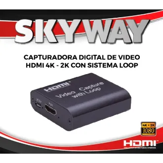  CAPTURADORA DE VIDEO HDMI DIGITAL