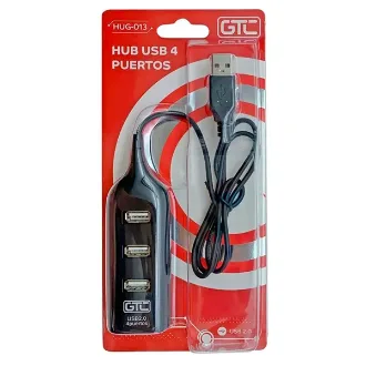 *HUB 4 PUERTOS USB 2.0