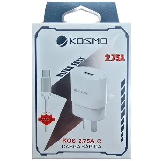   CARGADOR VIAJERO KSM TIPO C 2.75A