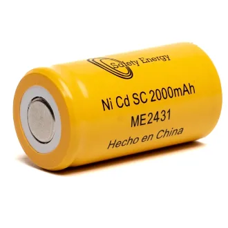 PILA RECARGABLE SC INDUSTRIAL, NI-CD, 2000MAH