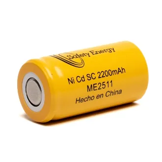 PILA RECARGABLE SC INDUSTRIAL, NI-CD, 2200MAH