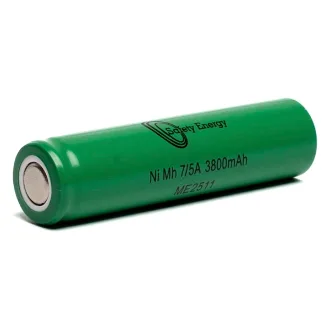 PILA RECARGABLE 7/5 A INDUSTRIAL, NI-MH, 3800MAH