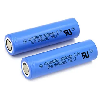 PILA LITIO RECARGABLE BFN ICR 18650 2200 MHA