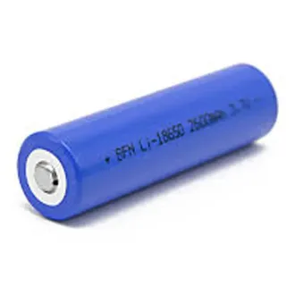 PILA LITIO RECARGABLE BFN ICR 18650 2600 MHA