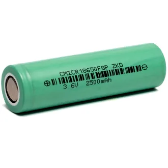 PILA 18650 CHAM, ICR18650F8P, 2500MAH