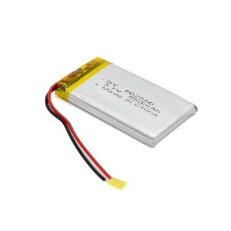 BATERÍA LITIO POLÍMERO, LP602550, 850MAH