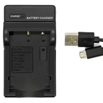 CARGADOR PARA FUJIFILM NP-60, FINEPIX 601, 4.2V