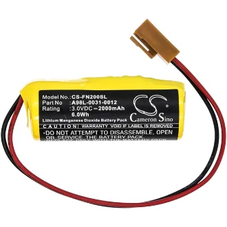 BATERÍA PARA GE, FANUC 0I-B, 2000MAH