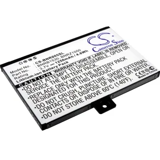 BATERÍA PARA BARNES & NOBLE 005, BNRB1530, 1250MAH E-BOOK