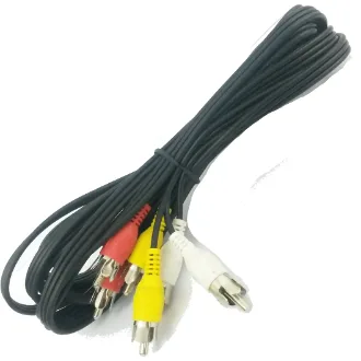   CABLE 3MACHOS RCA A 3 MACHOS RCA LARGO