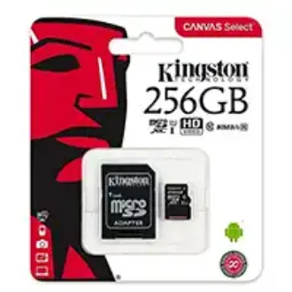   MEMORIA MICROSD KINGSTON 256 GB C10