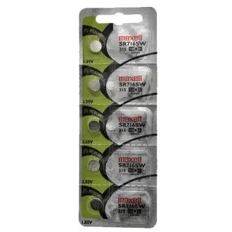  PILA OXIDO DE PLATA MAXELL SR716SW (315)