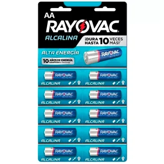 PILA AAA ALCALINA RAYOVAC TIRA X 10
