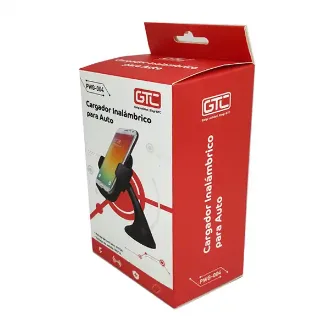   CARGADOR INALAMBRICO PARA AUTO GTC