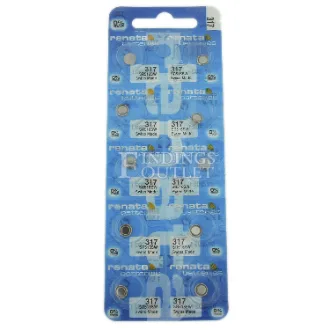 PILA OXIDO DE PLATA RENATA 317