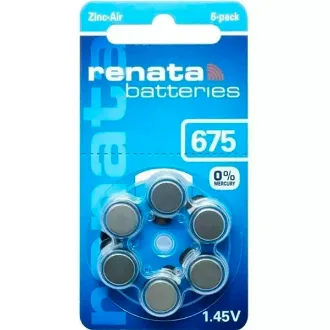 PILA RENATA AUDIOLOGIA ZINC-AIRE 675
