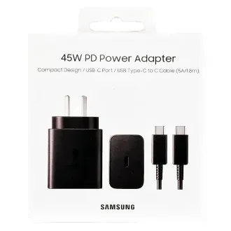   ADAPTADOR DE CARGA RAPIDA SAMSUNG(45W) EP-T4510XBSGAR