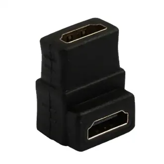   ADAPTADOR HDMI HEMBRA HEMBRA 90°