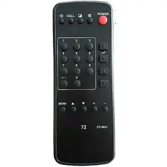 *CONTROL REMOTO TV CLB CT-9851