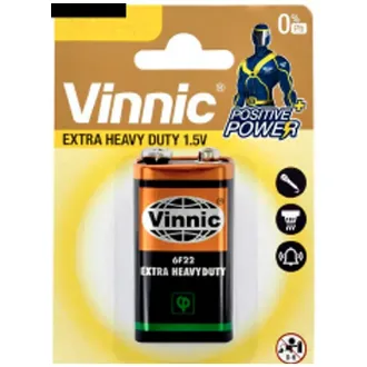   BATERIA 9V CARBON VINNIC