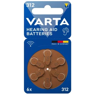 PILA AUDIFONO VARTA 312