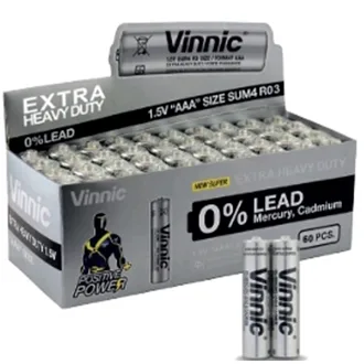   PILA VINNIC AAA CARBON (60-1200)