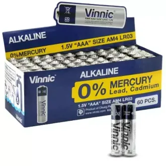 PILA AAA  ALCALINA VINNIC AM3 (CX60)