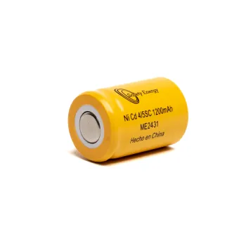Pila recargable 4/5 SC Ni-cd 1200mAh Safety Energy
