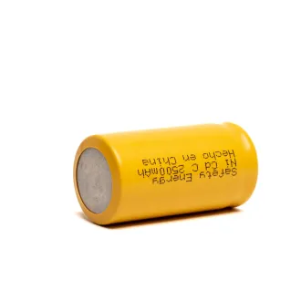 Pila recargable C Ni-cd 2500mAh Safety Energy — foto 2