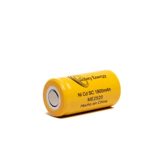 Pila recargable SC Ni-cd 1800mAh Safety Energy
